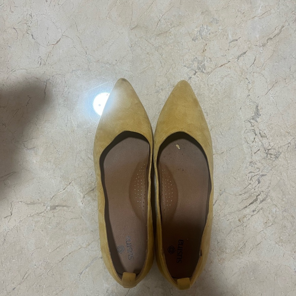 Stylish Yellow Women's Heels